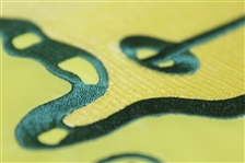 1997 Masters Embroidered Undated Flag - Signed By 1998 Champion Mark O' Meara JSA ALOA