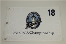 2007 PGA Championship at Southern Hills Embroidered Flag & Pairing Guides - Woods Victory