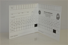 2007 PGA Championship at Southern Hills Official Scorecard - Woods Victory