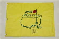 2003, 2004 & 2005 Masters Tournament Flags Signed By Runner Ups JSA ALOA
