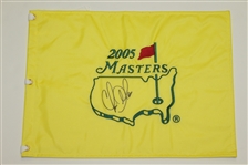 2003, 2004 & 2005 Masters Tournament Flags Signed By Runner Ups JSA ALOA