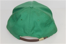 Arnold Palmer Signed Vintage Green Masters Hat JSA ALOA