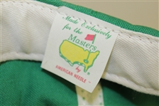 Arnold Palmer Signed Vintage Green Masters Hat JSA ALOA