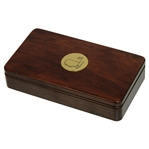 Augusta National Golf Club Auburn Wood Keepsake Box - Made in USA