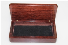 Augusta National Golf Club Auburn Wood Keepsake Box - Made in USA
