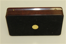 Augusta National Golf Club Auburn Wood Keepsake Box - Made in USA