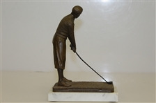 Bobby Jones Bronze Statue Pre-Swing Pose - Golfer of the Decade 1928 to 1937