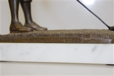 Bobby Jones Bronze Statue Pre-Swing Pose - Golfer of the Decade 1928 to 1937
