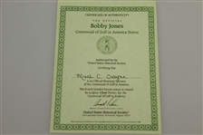 Bobby Jones Bronze Statue Pre-Swing Pose - Golfer of the Decade 1928 to 1937