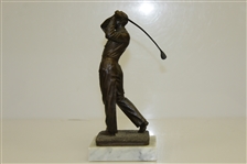 Walter Hagen Bronze Statue Mid-Swing - Golfer of the Decade 1918 to 1927
