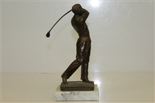 Walter Hagen Bronze Statue Mid-Swing - Golfer of the Decade 1918 to 1927