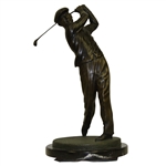 Ben Hogan Ltd Ed Bronze Colonial Country Club Sculpture #153 of 200 w/ Note of Appreciation & Authenticity