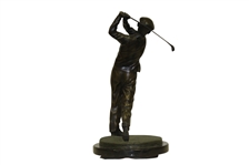 Ben Hogan Ltd Ed Bronze Colonial Country Club Sculpture #153 of 200 w/ Note of Appreciation & Authenticity
