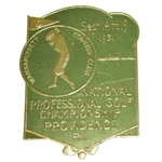 1931 PGA Championship Decal - Wannamoisett Country Club