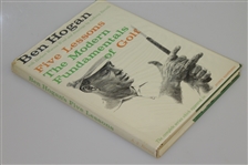 Ben Hogan Signed 1st Ed. 1957 Book 'Five Lessons: The Modern Fundamentals of Golf' JSA ALOA