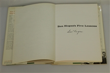 Ben Hogan Signed 1st Ed. 1957 Book 'Five Lessons: The Modern Fundamentals of Golf' JSA ALOA