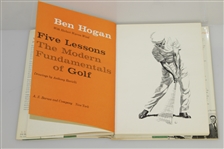 Ben Hogan Signed 1st Ed. 1957 Book 'Five Lessons: The Modern Fundamentals of Golf' JSA ALOA