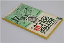 Jack Nicklaus Signed The Best Way to Better Golf 1968 Book JSA ALOA