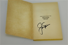 Jack Nicklaus Signed The Best Way to Better Golf 1968 Book JSA ALOA