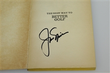 Jack Nicklaus Signed The Best Way to Better Golf 1968 Book JSA ALOA