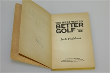 Jack Nicklaus Signed The Best Way to Better Golf 1968 Book JSA ALOA