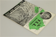 1952 PGA Championship Program - Big Spring CC - Jim Turnesa Winner