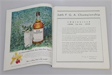 1952 PGA Championship Program - Big Spring CC - Jim Turnesa Winner