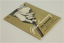 1950 US Open Championship Program - Merion Golf Club - Ben Hogan Winner