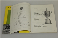 1950 US Open Championship Program - Merion Golf Club - Ben Hogan Winner