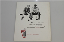 1952 US Open Championship at Northwood CC Program & Pairing Sheet - Julius Boros Winner