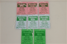 1988 PGA Championship at Oak Tree Tickets Set - Jeff Sluman Winner