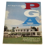 1959 PGA Championship Program at Minneapolis GC - Bob Rosburg Winner
