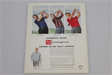 1959 PGA Championship Program at Minneapolis GC - Bob Rosburg Winner