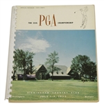 1953 PGA Championship at Birmingham CC Program - Walter Burkemo Winner