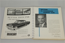 1953 PGA Championship at Birmingham CC Program - Walter Burkemo Winner