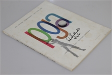 Dow Finsterwald Signed 1958 PGA Championship at Llanerch CC Program JSA ALOA