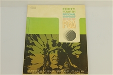 PGA Championship Programs - 1960, 1961 & 1962 - Hebert, Barber & Player Victories