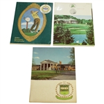 PGA Championship Programs - 1964, 1965 & 1966 - Nichols, Marr & Geiberger Victories