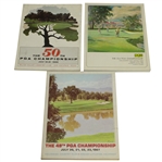 PGA Championship Programs - 1967, 1968 & 1969 - Janurary, Boros & Floyd Victories