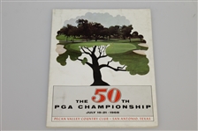 PGA Championship Programs - 1967, 1968 & 1969 - Janurary, Boros & Floyd Victories