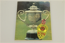 PGA Championship Programs - 1971, 1972 & 1973 - (2) Nicklaus & Player Victories