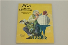 PGA Championship Programs - 1974, 1975 & 1976 - Trevino, Nicklaus & Stockton Victories