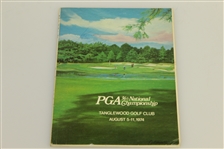 PGA Championship Programs - 1974, 1975 & 1976 - Trevino, Nicklaus & Stockton Victories