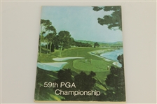PGA Championship Programs - 1977, 1978 & 1979 - Wadkins, Mahaffey & Graham Victories