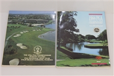 PGA Championship Programs - 1980, 1984, 1985, 1986, 1987 & 1988 - Nicklaus, Trevino Wins Among Others