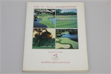 PGA Championship Programs - 1980, 1984, 1985, 1986, 1987 & 1988 - Nicklaus, Trevino Wins Among Others