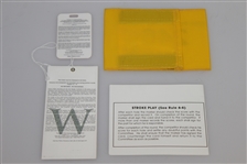 Rich Beem Signed 2002 PGA Championship Final Round Ticket, Media Armband, Club Credentials & Scorecard JSA ALOA