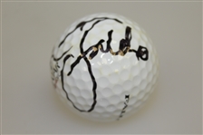 Nick Faldo Signed Personal Rextar Golf Ball JSA ALOA