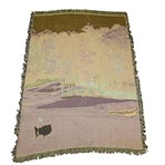 Augusta National Golf Club Afghan / Blanket - Featuring Hogan Bridge
