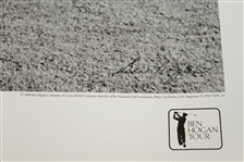 Ben Hogan Signed 1950 US Open Famous 1 - Iron Shot Oversize Poster JSA ALOA